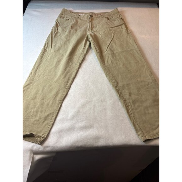 Tommy Bahama Mens Khaki Cotton Straight Leg Pants Size 35x30 - Picture 2 of 14
